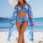 Damski 3-częściowy zestaw bikini (z tuniką)