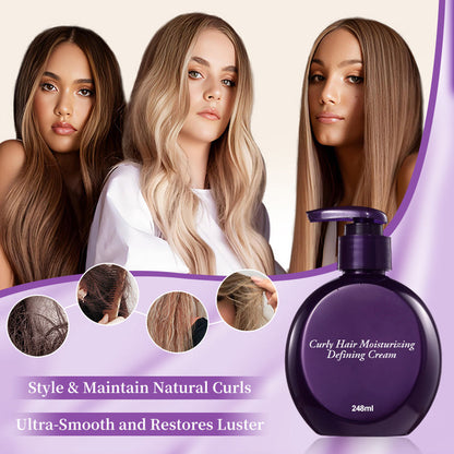 🔥Krem do loków – nawilża, definiuje i zapobiega puszeniu się włosów