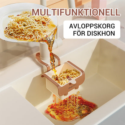 Wielofunkcyjny kosz na śmieci do zlewu kuchennego
