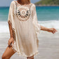 【Odpowiedni S-5XL】🏖️Női luźny jednolity kolor jednolity kolor wydrążony Cover Up