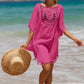 【Odpowiedni S-5XL】🏖️Női luźny jednolity kolor jednolity kolor wydrążony Cover Up