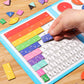 🔥OSTATNI DZIEŃ WYPRZEDAŻY – 50% TANIEJ🏅Montessori Magnetyczna Książka z Układanką Ułamkową