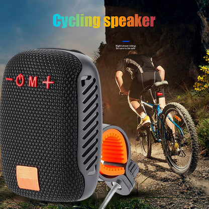 🔥Wodoodporny głośnik rowerowy Bluetooth z uchwytem montażowym