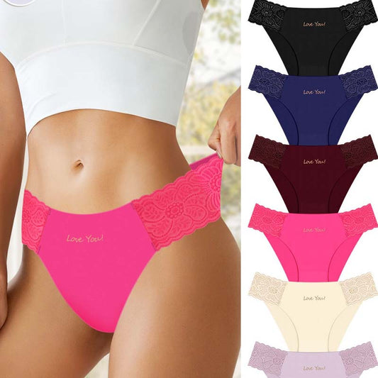 Kup 1 i otrzymaj 5 gratis🔥💋Damskie oddychające majtki z koronką👙
