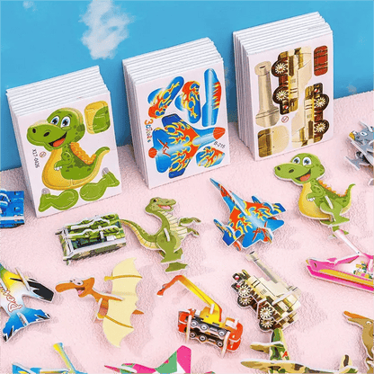 Kreatywne puzzle 3D-Twoje dziecko odkryje fascynujący świat owadów – przez zabawę i naukę!