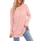 【S-2XL】💞Damska bluzka z długim rękawem i okrągłym dekoltem