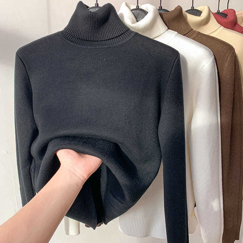 👗 🥰 Warmes Fleece-Strickunterhemd