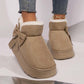 Stylowe ciepłe buty śnieżne