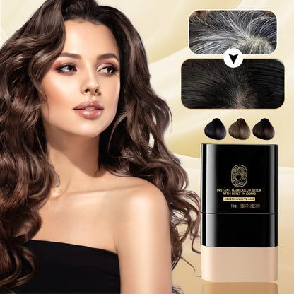 Kup 1 i otrzymaj 1 gratis 🔥Sztyft do natychmiastowej koloryzacji włosów z wbudowanym grzebieniem