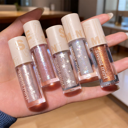 Wodoodporny błyszczący cień do powiek w płynie ✨