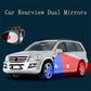 🚗1+1 gratis🔍HD wodoodporne dwustronne lusterko parkingowe