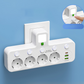 🔌Inteligentna listwa zasilająca z portami USB (wtyczka europejska)