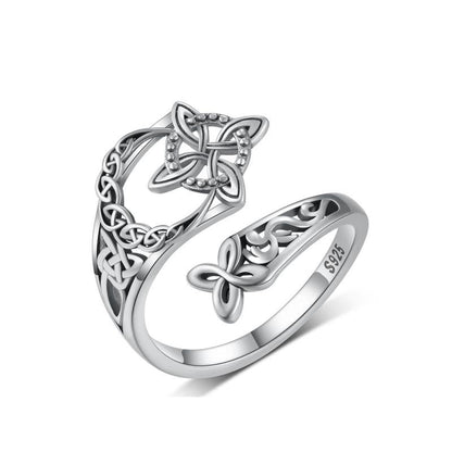 ⏳Limited-time 50% off⏰Celtic Knot Open Ring💍