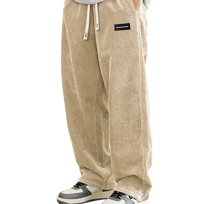 ✨Herrenhose mit lockerer Passform, Kordelzug und Taschen