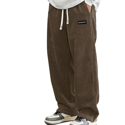 ✨Herrenhose mit lockerer Passform, Kordelzug und Taschen