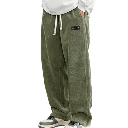 ✨Herrenhose mit lockerer Passform, Kordelzug und Taschen