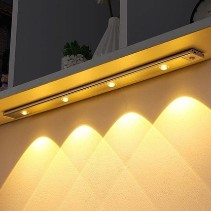 🔥 Gorąca Noworoczna Wyprzedaż -50% ZNIŻKI 🔥✨Oświetlenie szafki z czujnikiem ruchu LED✨