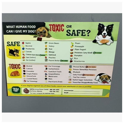 Quick-Check Pet Food Guide Magnet