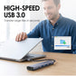 Przenośny hub 5-w-1 USB-C z wyjściem 4K HDMI