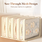 See-Through Closet Organizer Storage Bags
