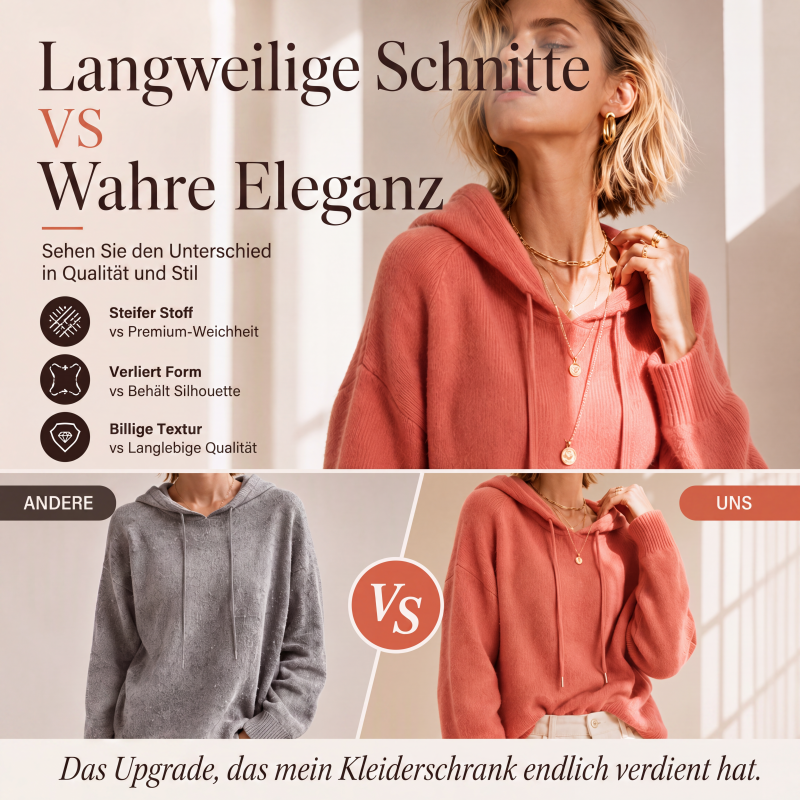 📢🎉50%Rabatt!!!🛍️✨Legerer Damen-Kapuzenpullover mit Kordelzug