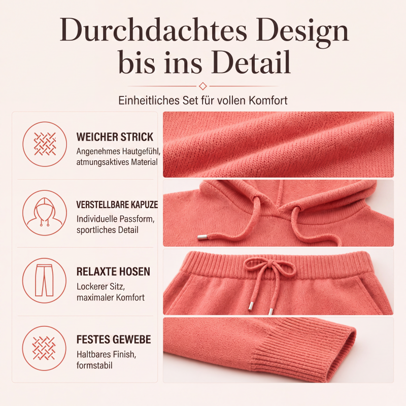 📢🎉50%Rabatt!!!🛍️✨Legerer Damen-Kapuzenpullover mit Kordelzug