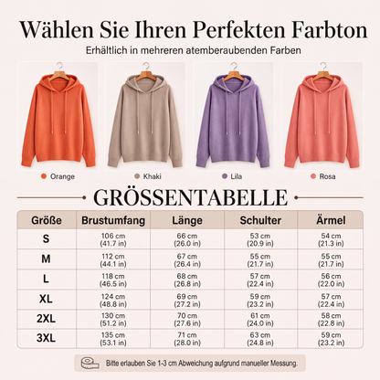 📢🎉50%Rabatt!!!🛍️✨Legerer Damen-Kapuzenpullover mit Kordelzug