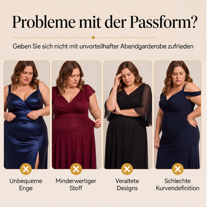 🌸 50% Rabatt | Fließende Eleganz & feminine Spitze – V-Ausschnitt Maxikleid