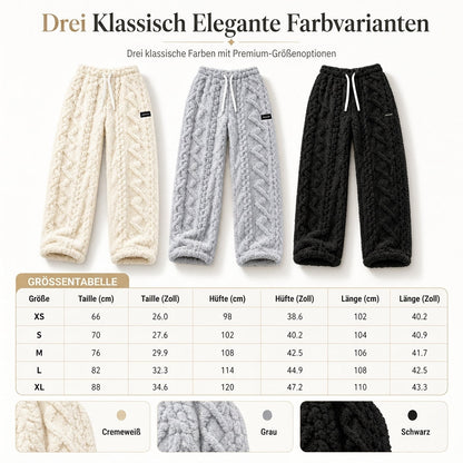 🌙 Warm & kuschelig – Lounge-Hosen für Damen – Weicher Stoff, bequemer Schnitt & vielseitig kombinierbar