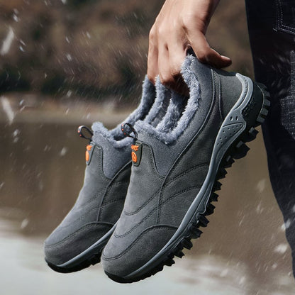 Wasserdichte, rutschfeste Winterstiefel für Herren [Schmerzlinderung⚡]