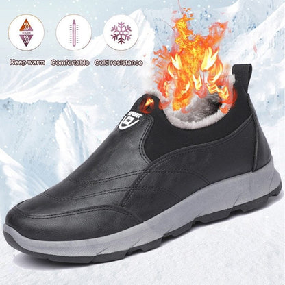 Wasserdichte, rutschfeste Winterstiefel für Herren [Schmerzlinderung⚡]