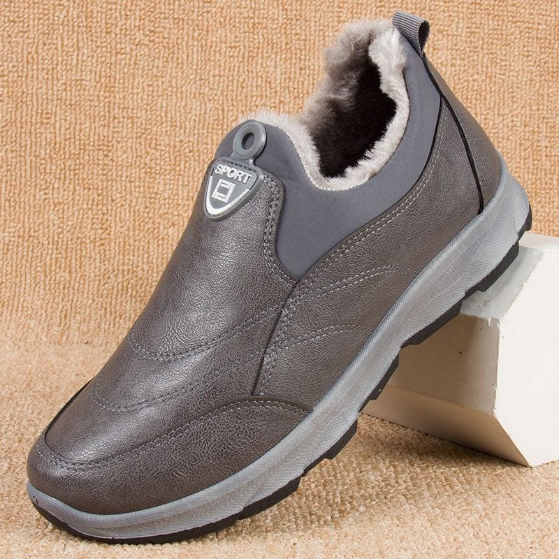 Wasserdichte, rutschfeste Winterstiefel für Herren [Schmerzlinderung⚡]