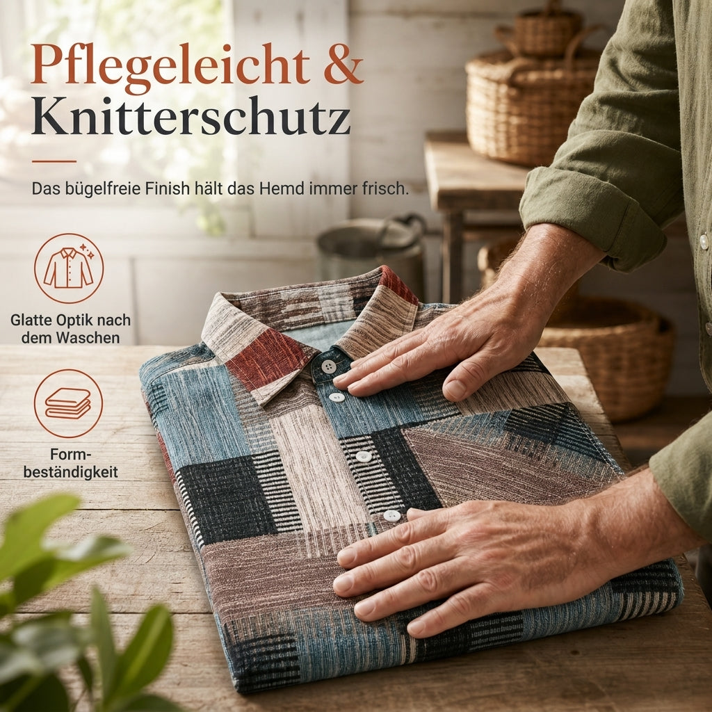 🛍️✨Leger geschnittenes kariertes Langarmhemd in Übergröße, Sonnenschutz-Oberbekleidung für Frühling und Herbst