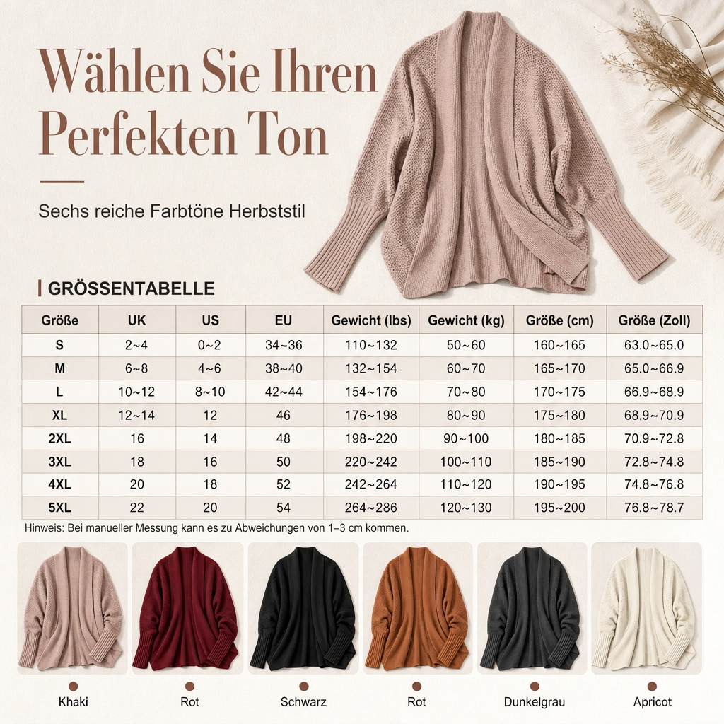 ✨💕 Damen-Pullover aus Grobstrick mit Rollkragen – Oversize-Silhouette, weiche Haptik & lässige Eleganz 🧶