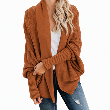 ✨💕 Damen-Pullover aus Grobstrick mit Rollkragen – Oversize-Silhouette, weiche Haptik & lässige Eleganz 🧶