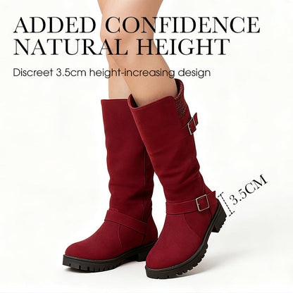 🎉💖Über 28.000 Mal verkauft!🍂👢Herbstliche lässige Damen-Stiefel in Wadenhöhe