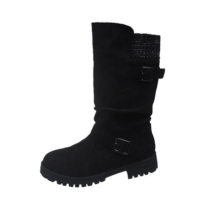 🎉💖Über 28.000 Mal verkauft!🍂👢Herbstliche lässige Damen-Stiefel in Wadenhöhe