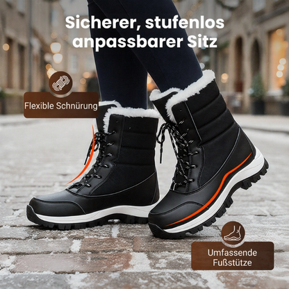 🔥 50% RABATT ❄️ Wasserdichte, plüschgefütterte Schnee-Stiefeletten für Damen – wadenhoch