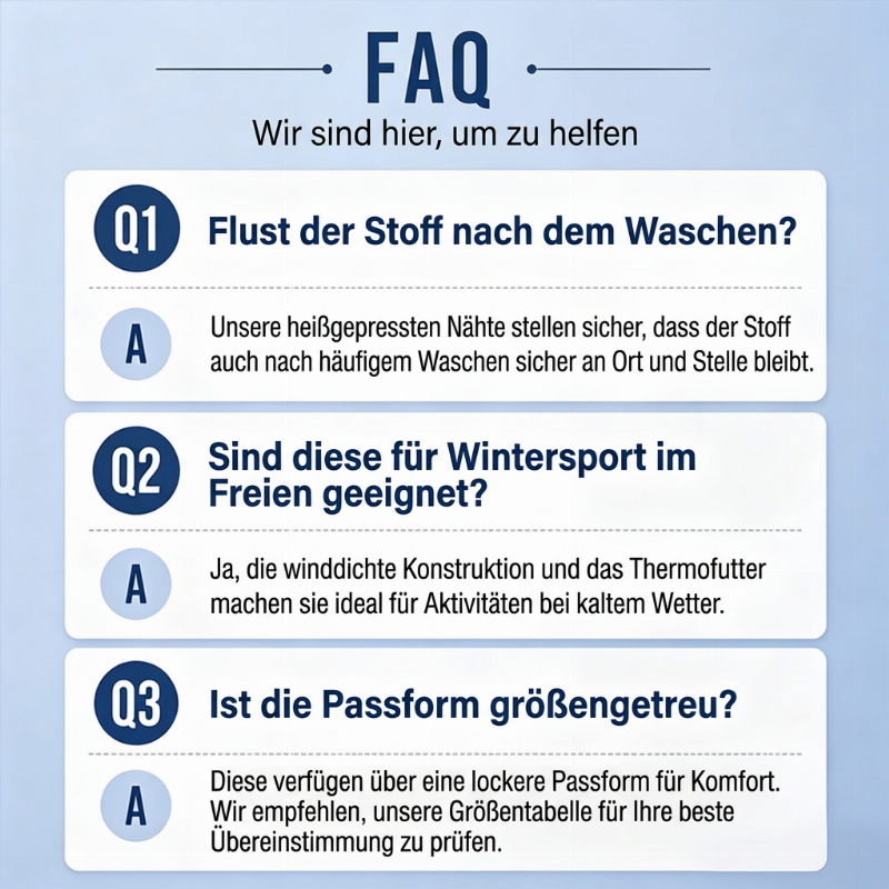 ⏳ Letzter Tag: 50%Rabatt🔥🔥 Herren winddichte thermische Hose mit elastischen Bündchen