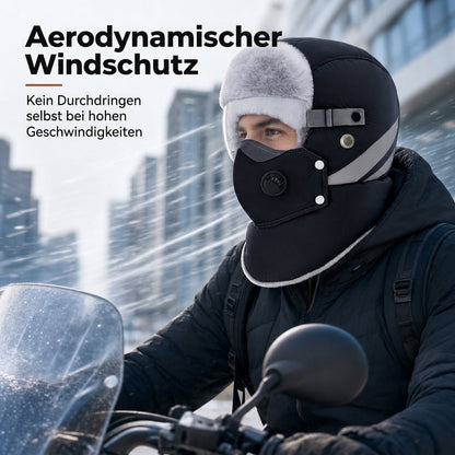 📦 Täglich 500+ Pakete versendet! Winddichter winterlicher Wärme-Trapperhut mit integrierter Gesichtsmaske