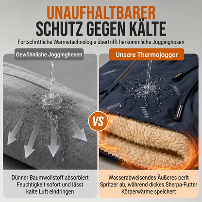 💥50% Rabatt! Nur heute!💥Unisex-Jogginghose mit lockerem Schnitt und Sherpa-Fleecefutter, warme Winter-Freizeithose mit Reißverschlusstaschen