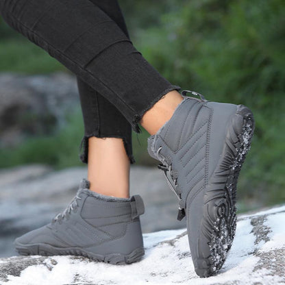 Tolles Geschenk! Wasserdichte, verdickte, plüschgefütterte Wanderschuhe🔥Kostenloser Versand
