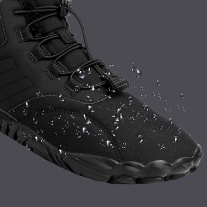 Tolles Geschenk! Wasserdichte, verdickte, plüschgefütterte Wanderschuhe🔥Kostenloser Versand