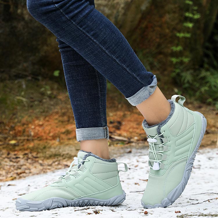 Tolles Geschenk! Wasserdichte, verdickte, plüschgefütterte Wanderschuhe🔥Kostenloser Versand