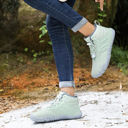 Tolles Geschenk! Wasserdichte, verdickte, plüschgefütterte Wanderschuhe🔥Kostenloser Versand