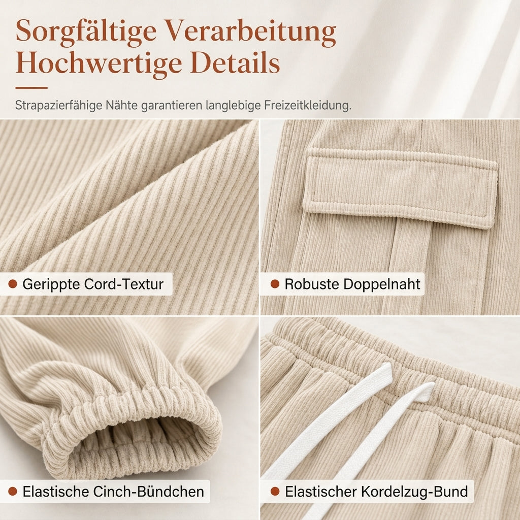 📢🎉50%Rabatt!!!🛍️✨Freizeit-Jogginghose aus Cord für Damen