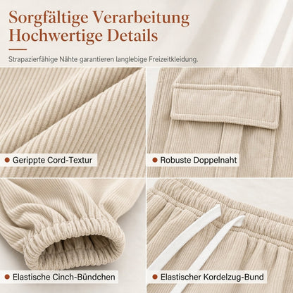 📢🎉50%Rabatt!!!🛍️✨Freizeit-Jogginghose aus Cord für Damen