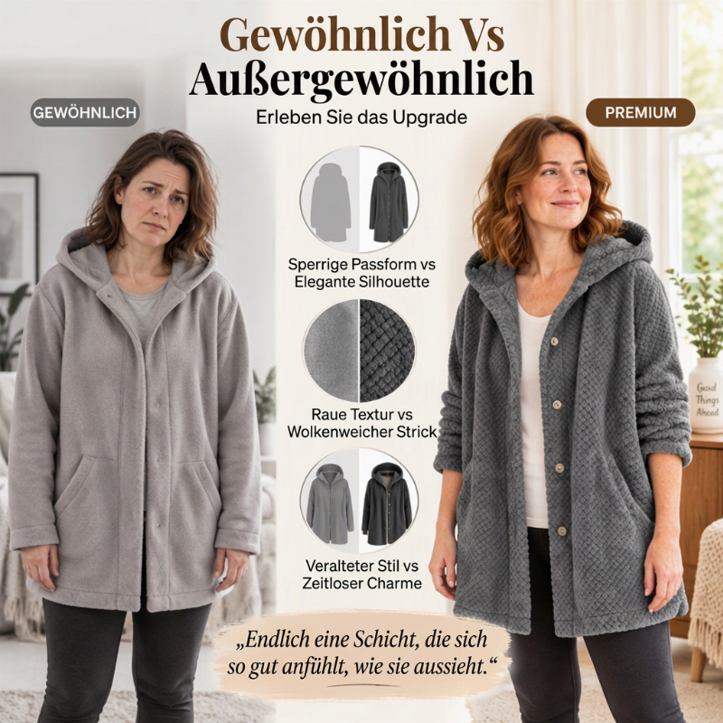Damen Winter mittellange Wärmejacke