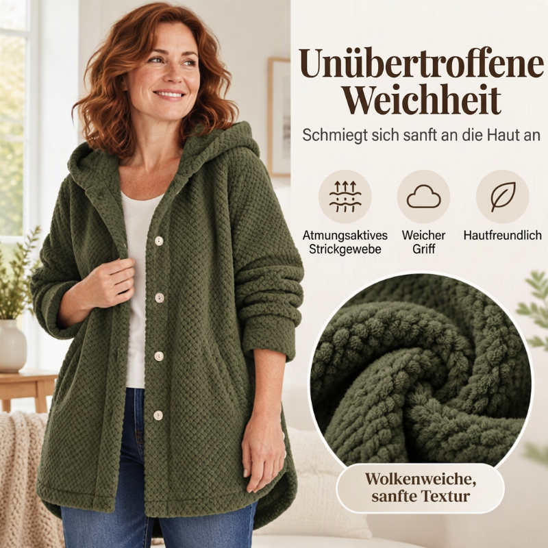 Damen Winter mittellange Wärmejacke