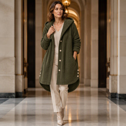 Damen Winter mittellange Wärmejacke
